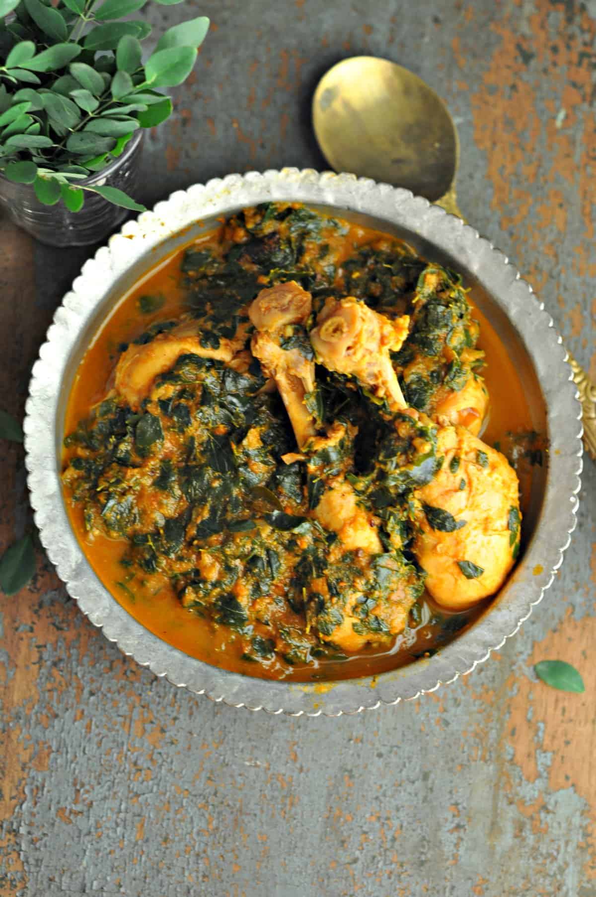 how to make moringa chicken