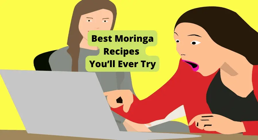 Girl shocked at how good moringa recipes are