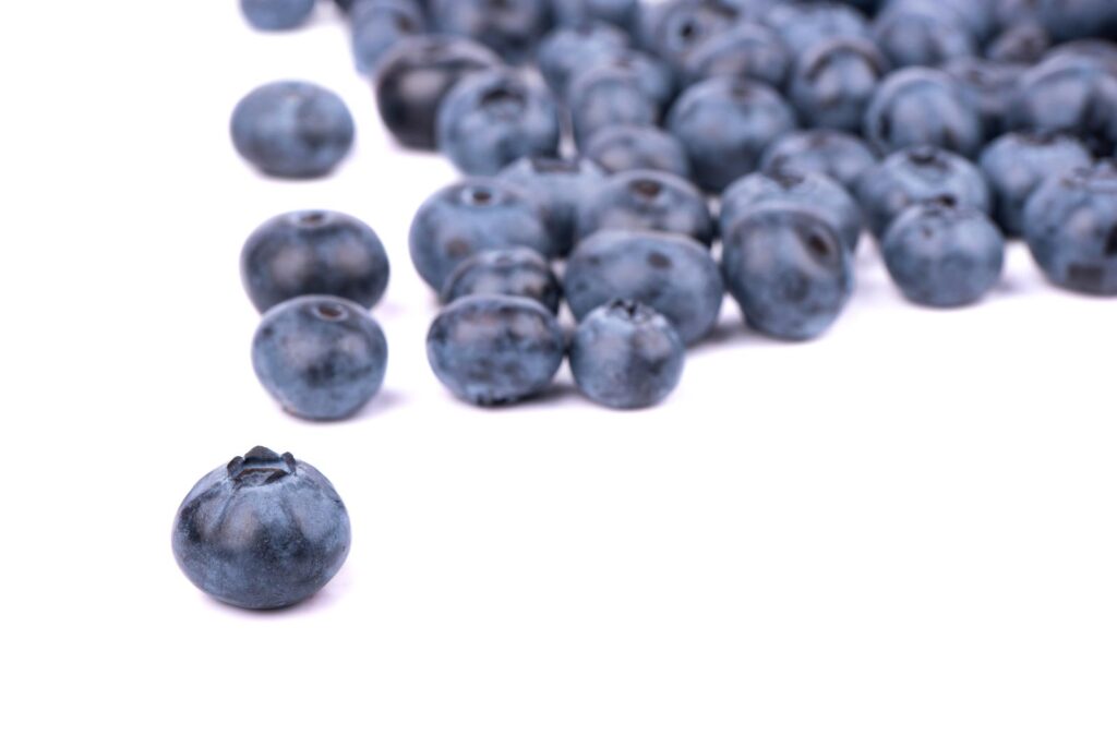 blueberries with Moringa