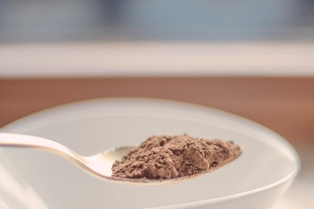 cocoa powder with Moringa